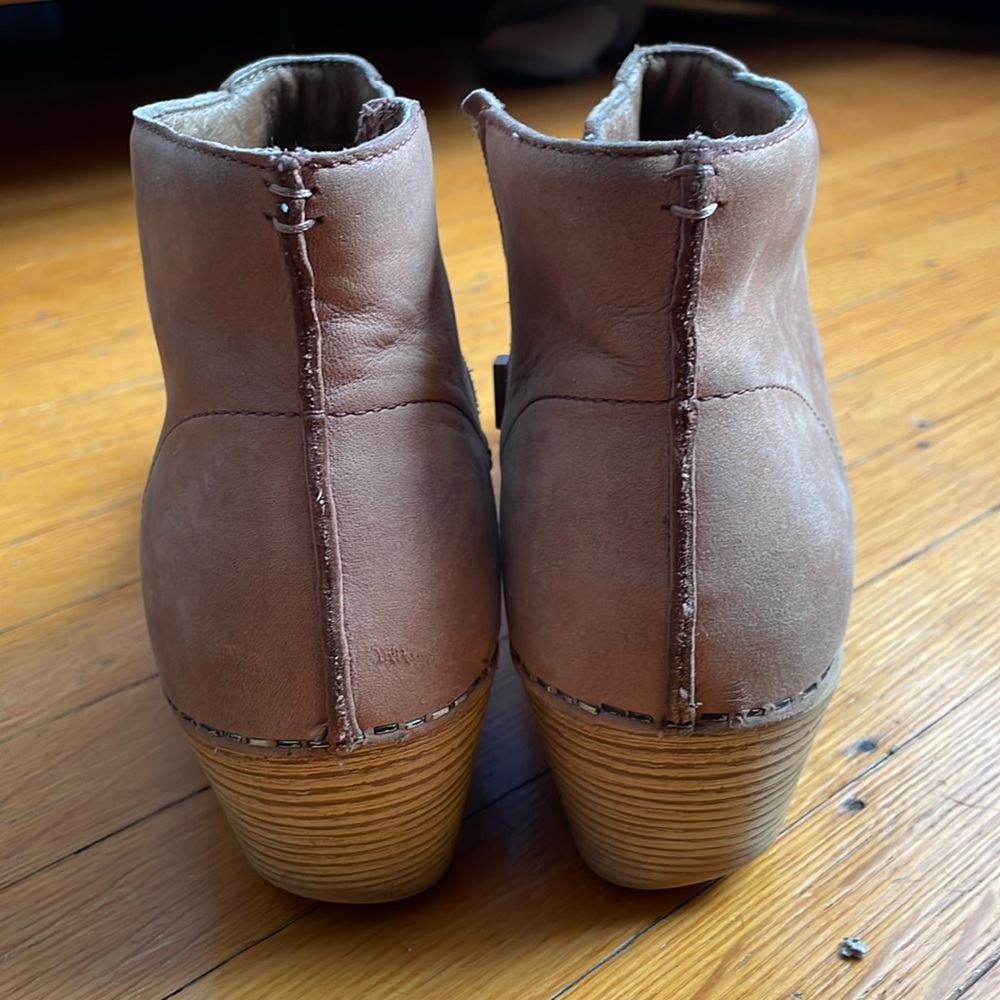 Taupe Dansko Maria ankle boots